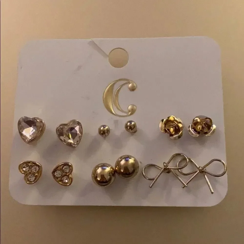 never worn earrings bundle - Picture 2 of 7